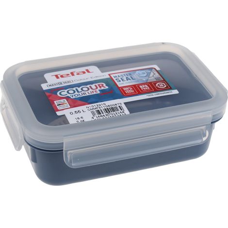 Tefal - n1012210 masterseal color re 0,55 l bleu 16x11x6 -