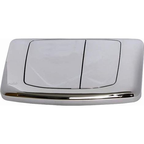 Placca doppio scarico cromata cassetta rios angel medusa VS0828535 valsir