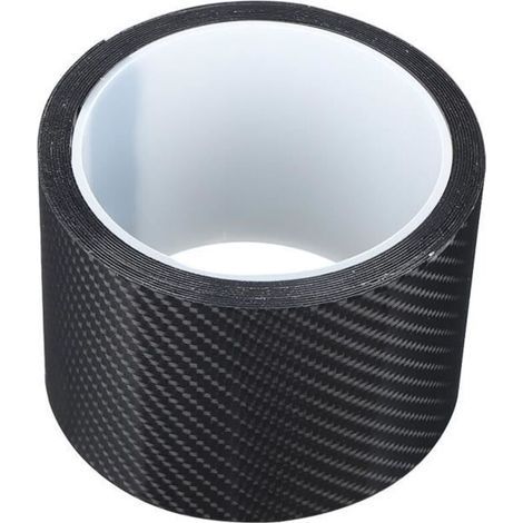 Autocollant en fibre de carbone SURENHAP - Anti-rayures - 7cm x 3m (1/4)