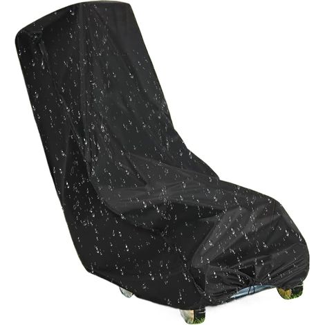 Housses de Tondeuse pour Extérieur Protection Imperméable pour Tondeuse Housse Anti-Poussière avec Cordon pour Jardin et Terrasse, Rangeage Extérieur (1/5)