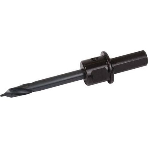 Aufnahmeschaft 6-KT m.Zentrierbohrer HM-Lochsägen 64-100mm TECWERK (1/2)