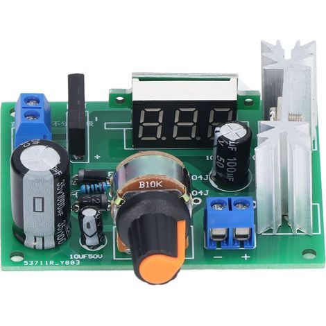 Module régulateur de tension d'alimentation, carte convertisseur stabilisée réglable 0-30V à 1.25V-28V (1/5)