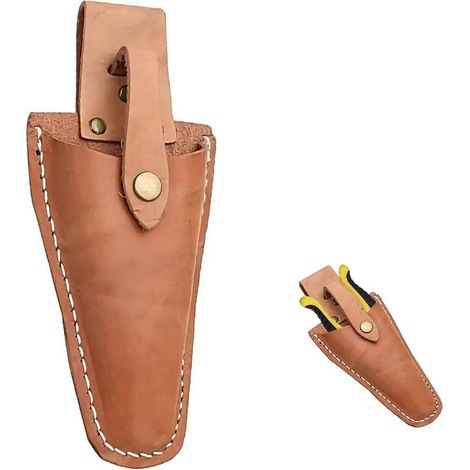 Filiyano – outil de jardin – Étui pour sécateur, étui en cuir pour sécateur à main, étui en cuir pour sécateur ou pince, étui de rangement pour (1/5)