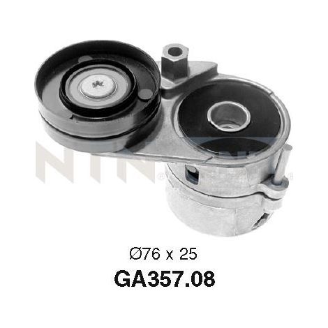 Galets d'accessoires tendeur - GA357.08 - SNR - Compatible avec véhicule Volkswagen, Skoda, Seat, Audi