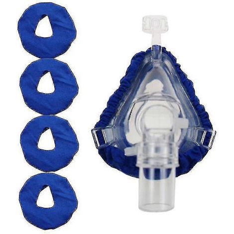 Housses de protection réutilisables en tissu pour masques CPAP : confort optimal, réduction des fuites d'air et des irritations cutanées (HFMQV) (1/5)