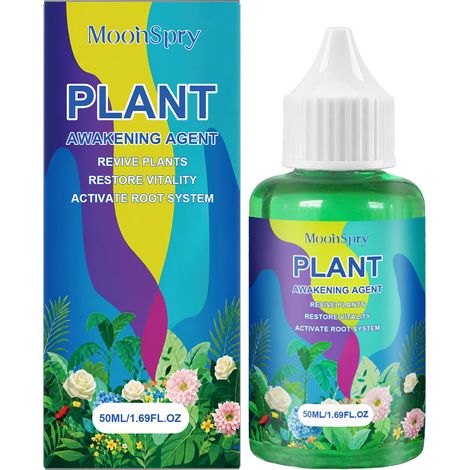 MOONSPRY Plant Nutrients: Daily, balanced plant nutrient supplement, gentle formula, liquid horticultural fertilizer (1/5)