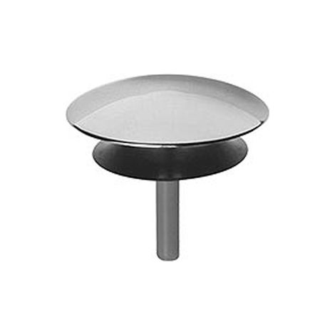 TAPPARELLO IN OTTONE CROMATO PER COLONNA VASCA- Cromo- BONOM- pezzi 1 (1/2)