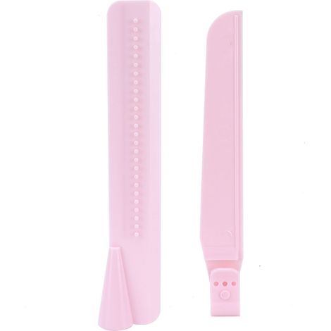 2-teiliges, verstellbares Kuchenglätter-Set, rosa Glättungswerkzeug für das Backen zu Hause (1/5)