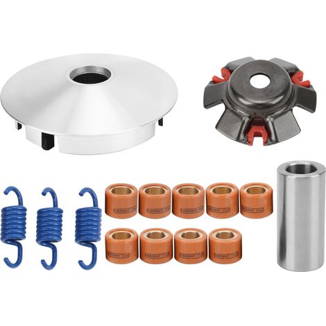 Jeffergarden Kit de Variateur de Course 15 Pièces/ensemble, Pièces de Syème de Vitesse D'embrayage de Variateur Pièces de Moto pour PERFORMANCE DE COURSE GY6 150cc-232cc (1/5)