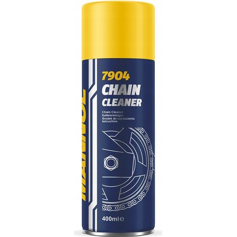 MANNOL 7904 DÉMAQUILLANT POUR CHAÎNES DE MOTO ET DE VÉLO 400 ml (1/2)
