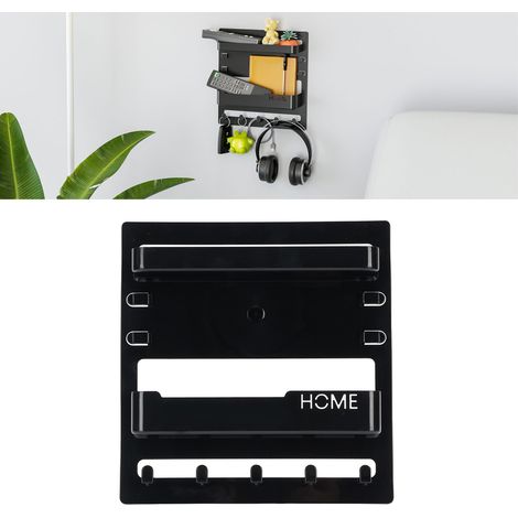 Wandorganizer für Büro und Schlafzimmer mit Haken und Zubehörhalter (1/5)