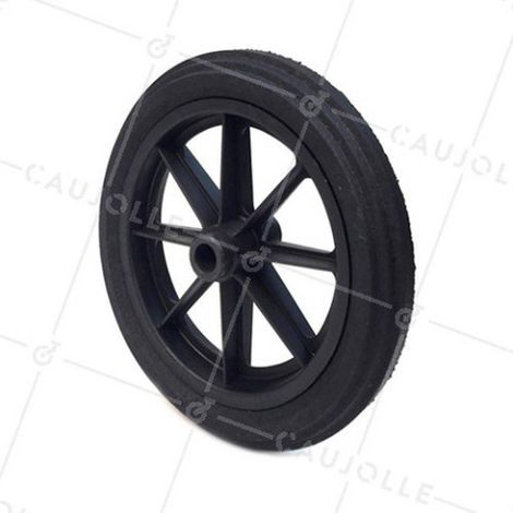 Roue Increvable 360 mm - Résistante et Durable - Idéale pour Chariots et Remorques - D-Work