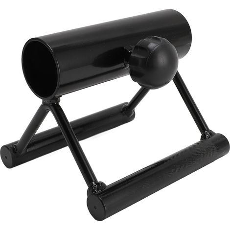 Poignée de barre en V pour barre d'haltères, poignée double D pour tirage horizontal, idéale pour la musculation à domicile. (1/5)