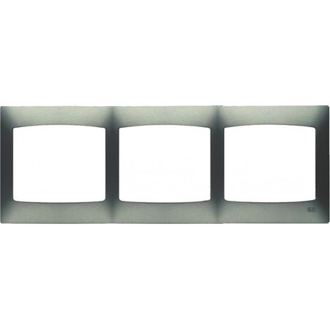 Frame 3 Elemente GRAU LAVA BJC Koralle 21013-GL