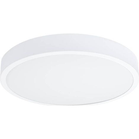 Plafonnier rond moderne, blanc, Ø40, LED ONYX, 32 W, SL.1247, Sollux Lighting