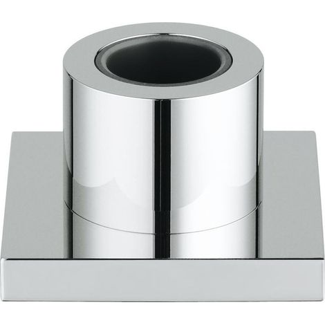 GROHE Durchführung 27531 für ausziehbare Handbrausen eckiger Rosette chrom, 27531000 (1/4)