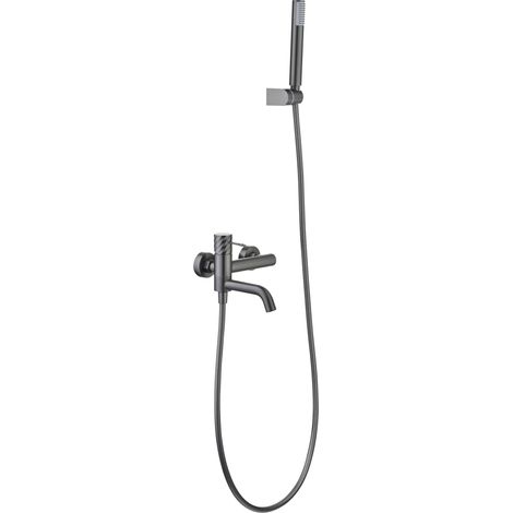 Kit bain/douche mitigeur Bless finition gun metal brossé [ IMEX® ]