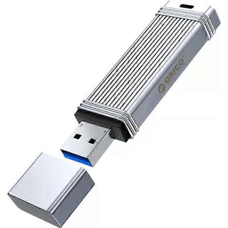Clé USB 128 Go - Lecture : 100 Mo/s, Écriture : 50 Mo/s, USB-A-ORICO (1/5)