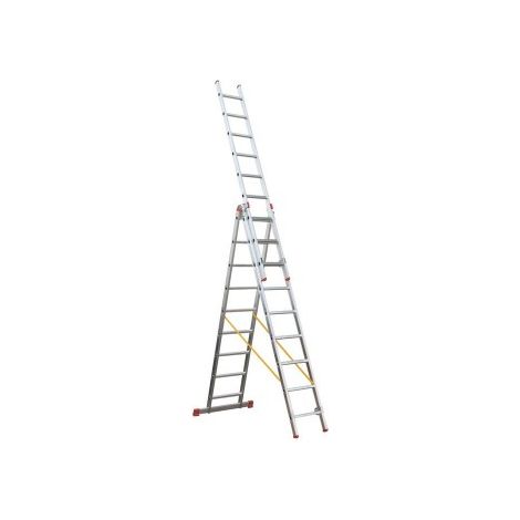 Escalera de Aluminio de Tres Tramos 7