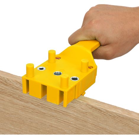 Handbohrlehre aus ABS-Kunststoff für gerade Löcher, Positionierhilfe für die Holzbearbeitung (38-teiliges Werkzeugset) (1/5)