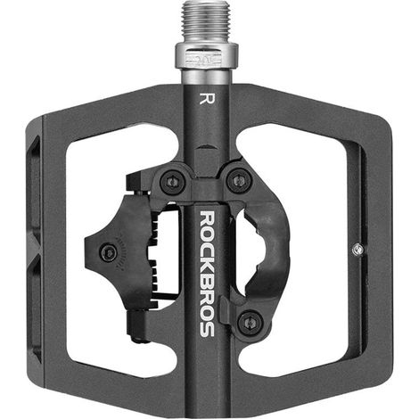 Juego de pedales Shimano MTB con acoples SPD - Negro (1/5)