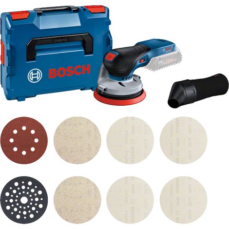 Bosch Combi-Set GEX 18V-125 + M480 Starter Set - 0615A5004H