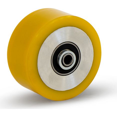 Roue libre lourde - MESO - PU - 80mm - 300kg