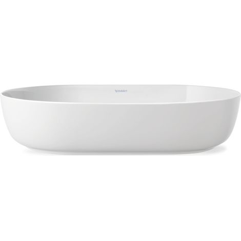 Lavabo sobre encimera LUV sin rebosadero B 600x400mm o agujero blanco sd-ma (1/5)