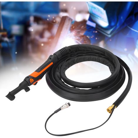 Kit de soudage à l'arc TIG/WP-26VF avec tête de vanne flexible, torche de soudage ergonomique et fil de 4 m (1/5)