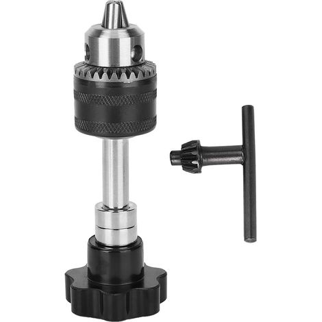 Leichtes Handbohrfutter aus Aluminiumlegierung für Holz, Spanndurchmesser 0,5–6,5 mm, Heimwerker-Bohrwerkzeug