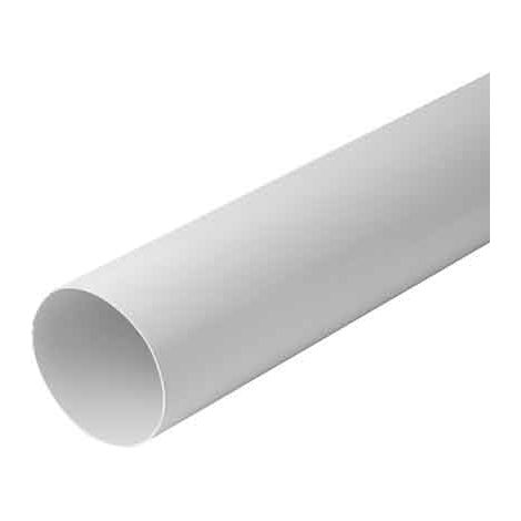TUYAU ROND DE VENTILATION Ø 100 mm - Barre 1 m