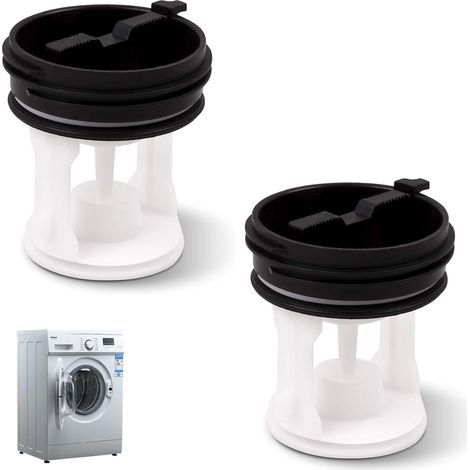Ersatz-Flusenfilter für Waschmaschinen verschiedener Marken, hocheffizienter Flusenfilter, optimaler Pumpenschutz (1/5)