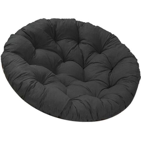 Coussin d'assise d'extérieur 60x60cm pour terrasse en rotin suspendu (1/5)