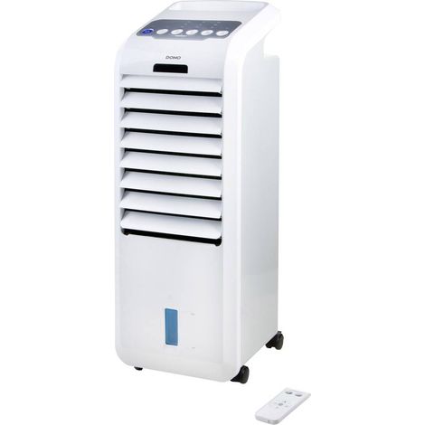 DOMO DO153A Rinfrescatore 55 W (L x L x A) 28.3 x 25.3 x 71.5 cm Bianco Display LED, con telecomando, Oscillante, Timer (1/5)