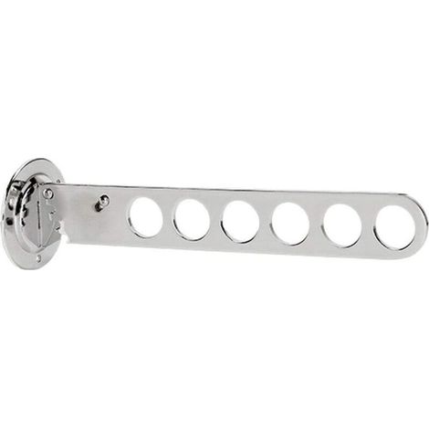 royaluxe - Patère murale en acier inoxydable porte-cintre porte-cintre penderie porte-cintre pliable crochet mural porte-serviettes porte-serviettes support mural support mural pour salle de bain, cui (1/5)