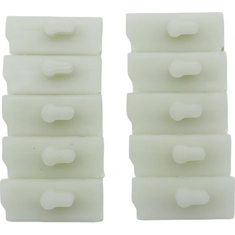 Lot de 10 tampons de barre de guidage pour tronçonneuse 1121-648-6610 pour MS260 MS261 MS271 MS290 MS310 024 026 029 036 044 046 (1/5)