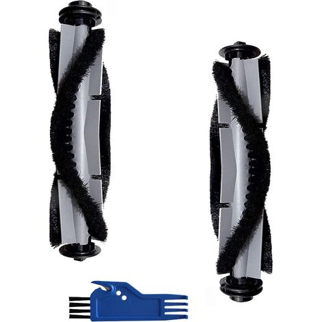 Set bestehend aus 2 Walzenbürsten + 1 Reinigungswerkzeug für Bagotte Staubsauger BG750, BG600, BG600MAX, BG700 und BG800