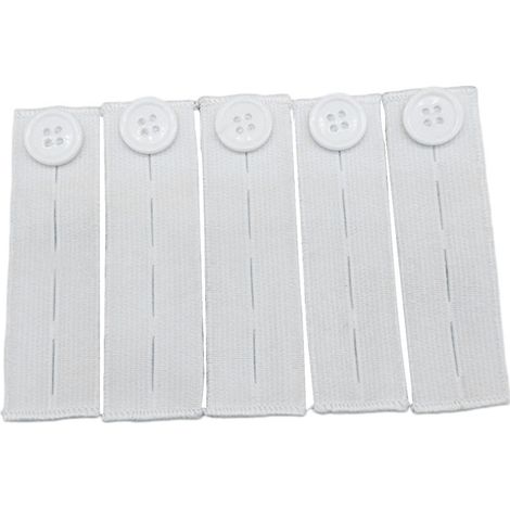 Boucle extensible combinée, ajustement créatif, crochet de boucle extensible pour jeans et pantalons (1/5)