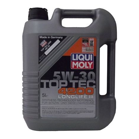 LIQUI MOLY TOP TEC 4200 5 W-30 5 L LIQUI MOLY GMBH 8973