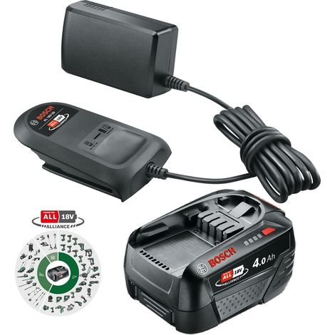 Bosch Starter Set 18V PBA 4.0Ah Battery + Standard Charger Kit - Power For All (1/5)