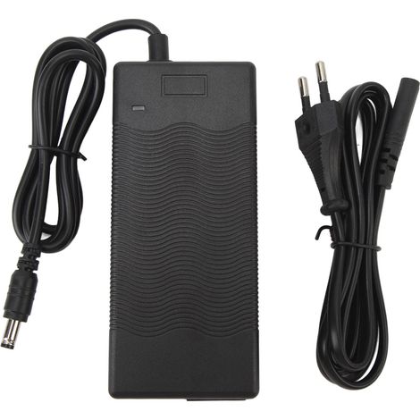 42V 2A Ladegerät für Elektrofahrräder, 5,5 x 2,5 mm DC-Durchmesser, Plug-and-Play-Netzadapter für Elektroroller, kompatibel mit 36V Li-Ionen-Akkus, EU-Stecker, 100–240V Wechselstrom (1/5)