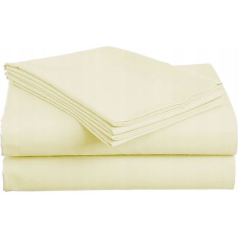 Drap-housse Parylux Classic - Crème 200x230cm