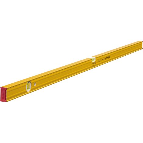 Livella a bolla STABILA 80 ASM 150cm alluminio.giallo ± 0,5 mm/m - 19182