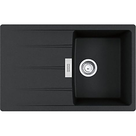 Franke Einbauspüle Centro Flächenbündig  CNG 211-78, Fragranit, Onyx Drehknopfventil Edelstahl (1/3)