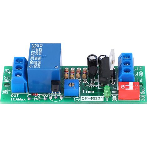 Zeitrelais-Schaltmodul RD21N, Stromversorgung für Lüfter, DC 5V/12V/24V, 10A12V (1/5)
