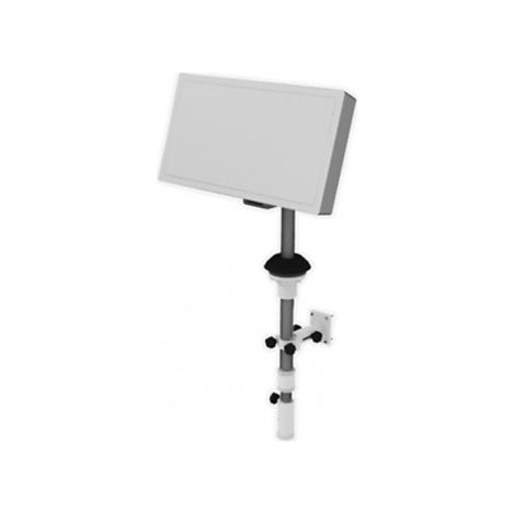 Antenne parabolique plate 38 – Réception 33.7 dB à 12.75 GHz – Installation facile pour camping-car – Design discret – Pour terrains accidentés – Selfsat