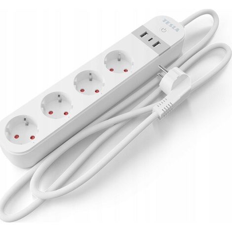 Multipresa smart Tesla ps300 4 prese 3 USB