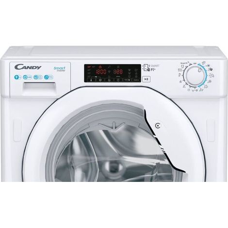Candy CBWO 49TWME-S Lavatrice Smart Inverter Caricamento Frontale 9Kg Classe A Bianco (1/5)
