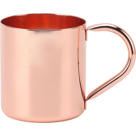 Cocktailglas aus Edelstahl 304, ergonomisches Design mit glattem Rand und komfortablem Griff, 9,5 x 8,5 cm, ideal für Rotwein (1/5)
