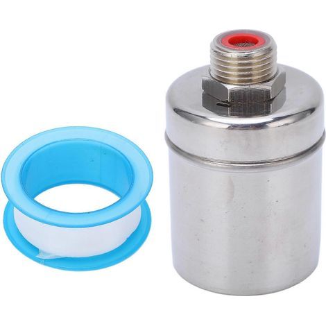 Vanne à flotteur G1/2 po en acier inoxydable, vanne de contrôle automatique du niveau d'eau pour réservoir d'eau, évier ou tour YEMAA (1/5)